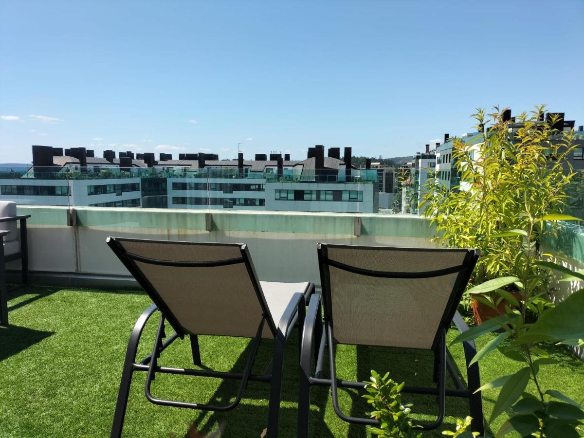 Preciosa Habitacionsuite En Atico Con Terraza II Santiago de Compostela Exterior photo
