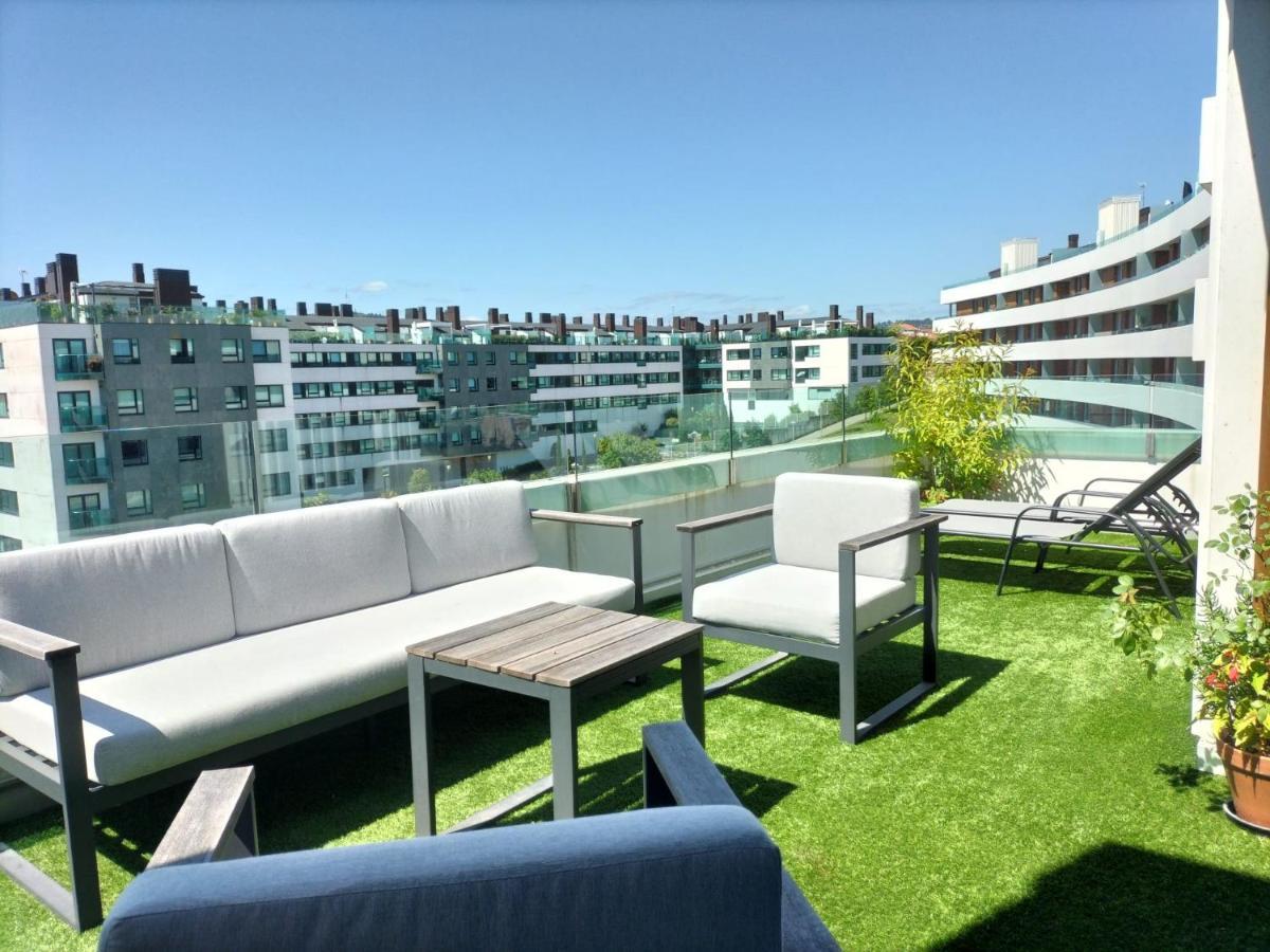 Preciosa Habitacionsuite En Atico Con Terraza II Santiago de Compostela Exterior photo